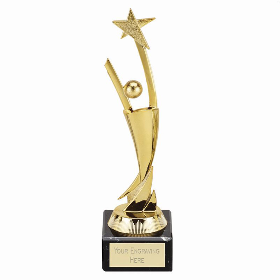 Aim For The Stars Gold (gold) (8 1/8 Inch (20.5cm))