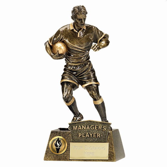 Pinnacle Rugby Managers Player (aggt) (8.75 Inch (22cm) )