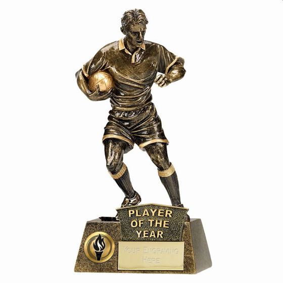 Pinnacle Rugby Player of the Year (aggt) (8.75 Inch (22cm) )
