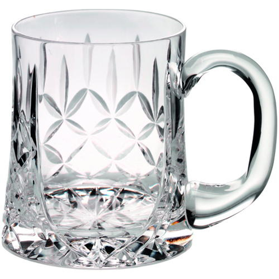 Glass Tankard - 435ml Blank Panel 4in (102mm)