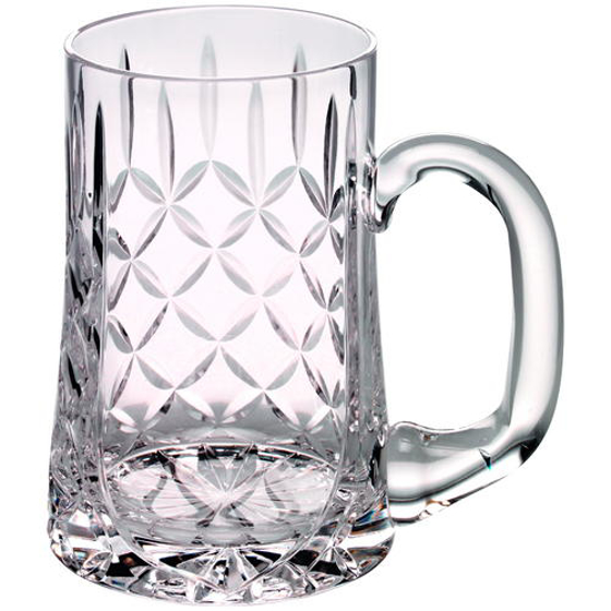 Glass Tankard - 610ml Blank Panel 5.5in (140mm)