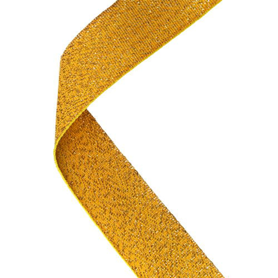 Medal Ribbon Gold - 30 X 0.875in (762 X 22mm)