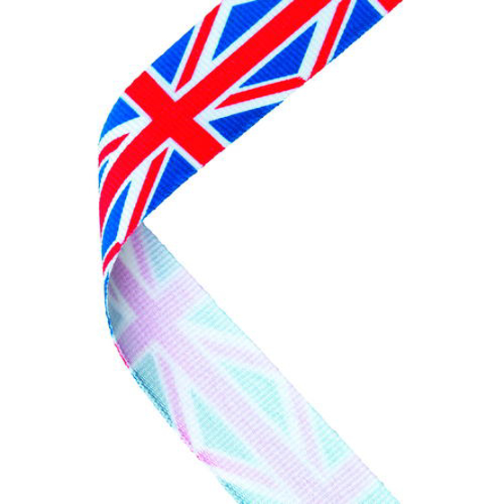 Medal Ribbon Union Jack - 30 X 0.875in (762 X 22mm)