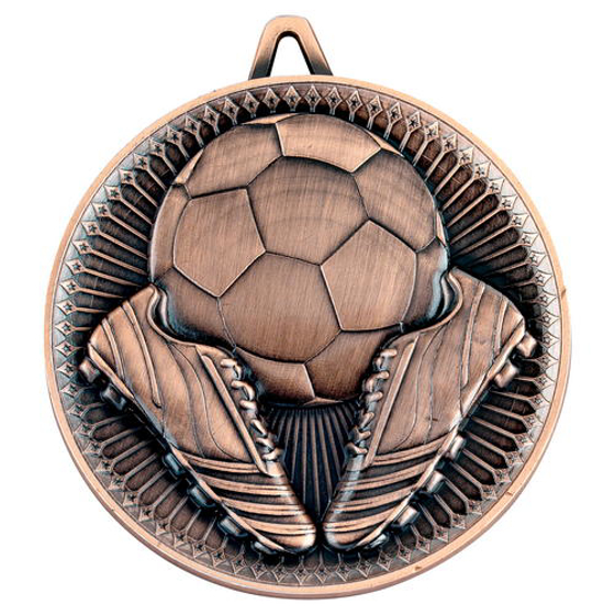 Picture of Football Deluxe Medal - Bronze 2.35in (60mm)