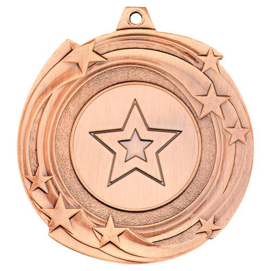 Star Cyclone Medal (1in Centre) - Bronze 2in (50mm)