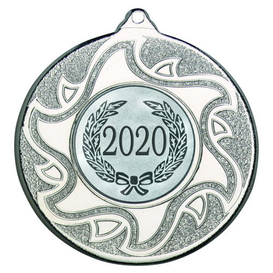 Sunshine Medal (1in Centre) - Silver 2in (50mm)