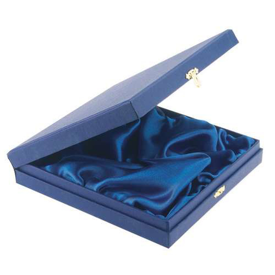 Picture of Blue Presentation Box For Salvers - Fits 10in Salver (275 X 275 X 35mm)