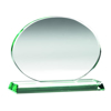 Jade Glass Oval (10mm Thick) - 4.75 X 6.75in (121mm X 171mm)