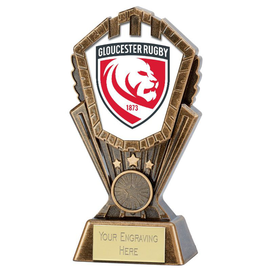 Personalised Cosmos Rugby Award (7 inch (17.5cm)