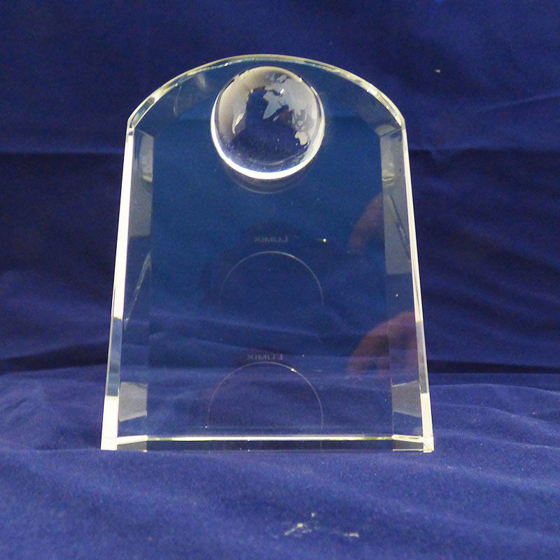 Picture of Arched shape globe award 95mm