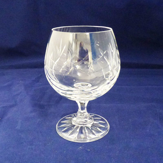 Picture of Small Cut Panel Brandy Glass. 125mm