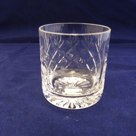 Picture of Small Cut Panel Whisky Glass