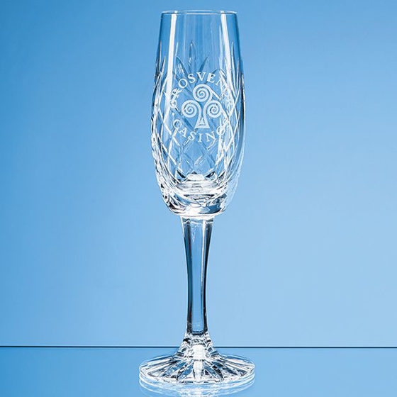 Picture of Glencoe Lead Crystal Panel Champagne Flute 165ml