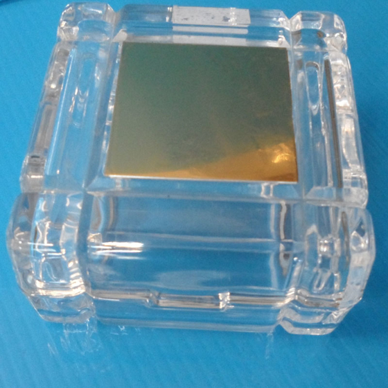Picture of Glass Trinket box with engraved plate