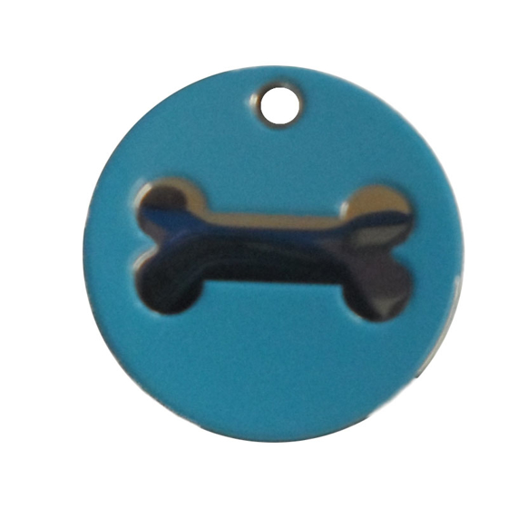 Picture of Enamelled Bone Pet Tags 25 mm
