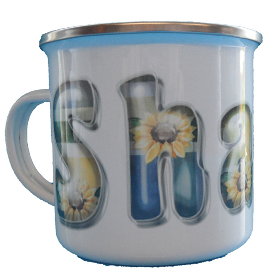 Enamel 10oz Photo Mug