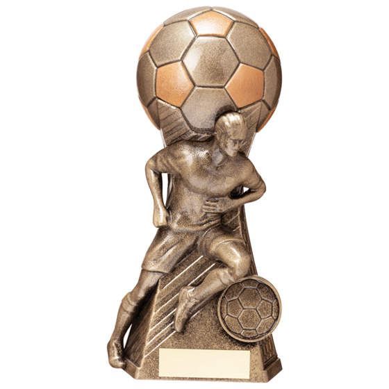 Trailblazer Football Male Award Classic Gold 160mm