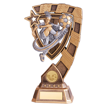 A806 MOST IMPROVED TROPHY SIZE 17.5 CM  FREE ENGRAVING 