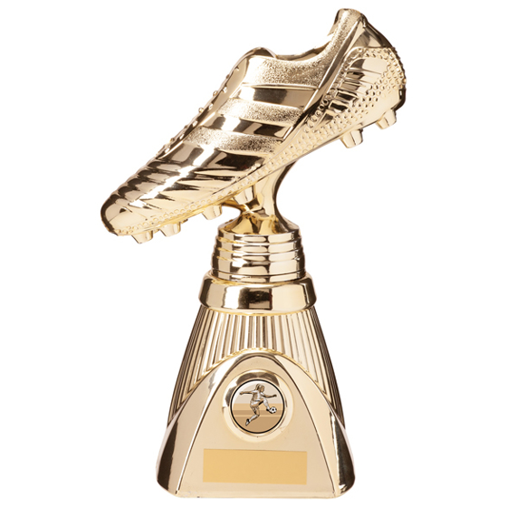 World Striker Deluxe Football Boot Award Gold 230mm