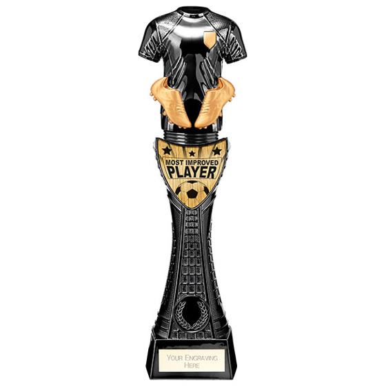 Black Viper Football Most Improved Award 290mm