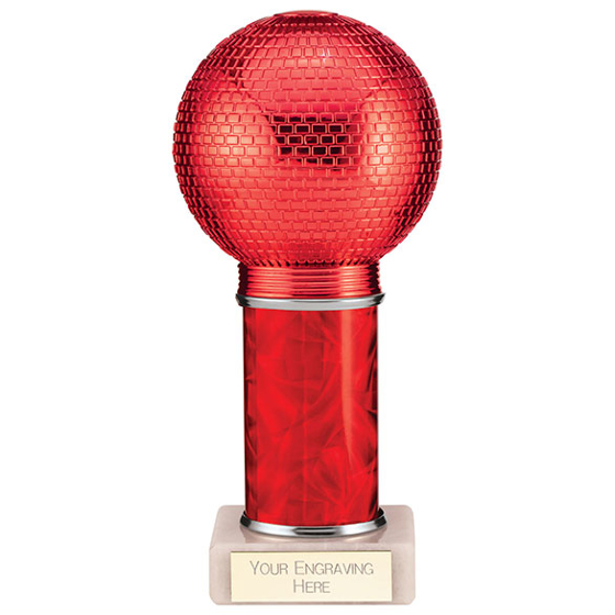 Disco Inferno Tube Trophy Red 190mm