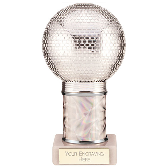 Disco Inferno Tube Trophy Silver 165mm