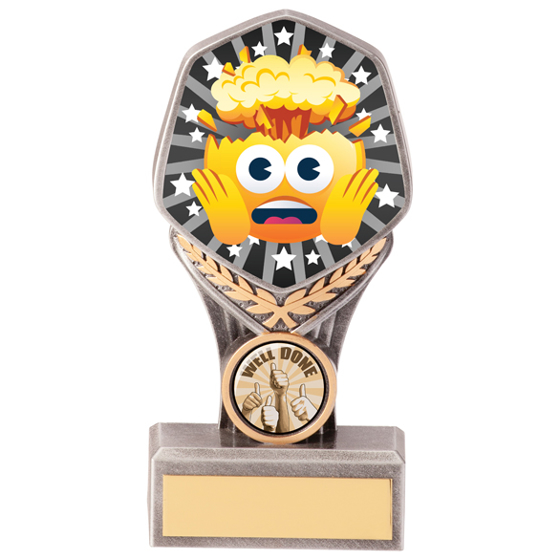 Falcon Emoji Head Blown Award 150mm
