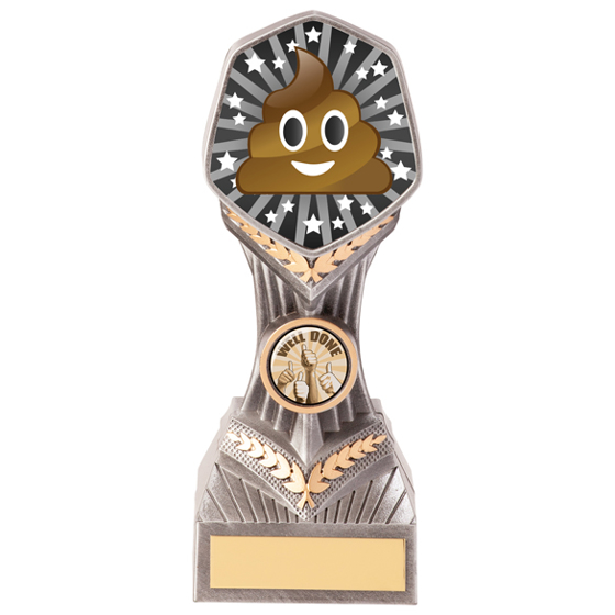 Falcon Emoji Poo Award 190mm