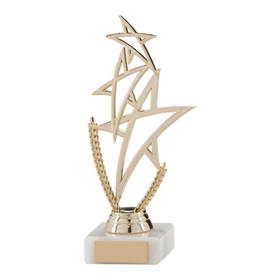 Rising Star Multi-Sport Gold Trophy 180mm