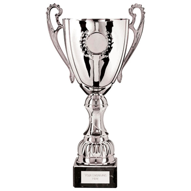 Emblems-Gifts Curve Gold Happy Cup Plaque Trophy With Free Engraving 