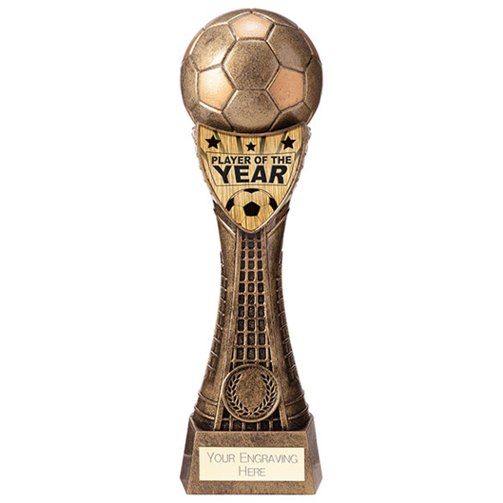 Valiant Football Player of Year Award 245mm