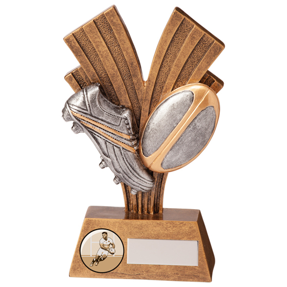 Xplode Rugby Boot & Ball Award 150mm