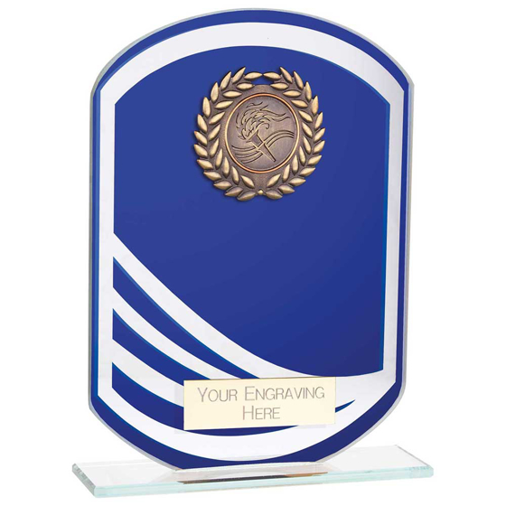 Picture of Argon Glass Award Blue 160mm