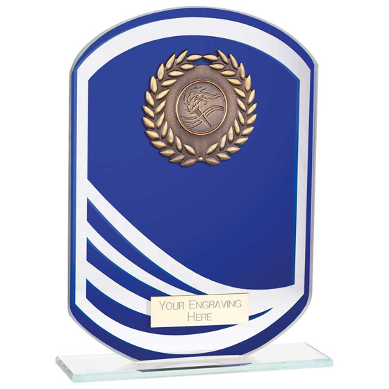Picture of Argon Glass Award Blue 180mm
