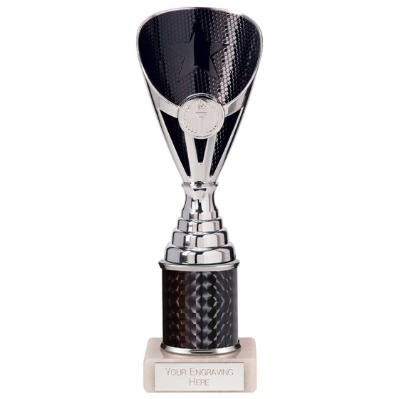 Picture of Rising Stars Plastic Trophy Black 230mm