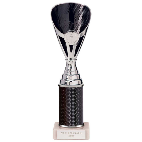 Picture of Rising Stars Plastic Trophy Black 255mm