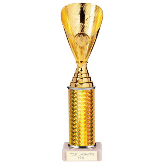 Picture of Rising Stars Plastic Trophy Gold 280mm