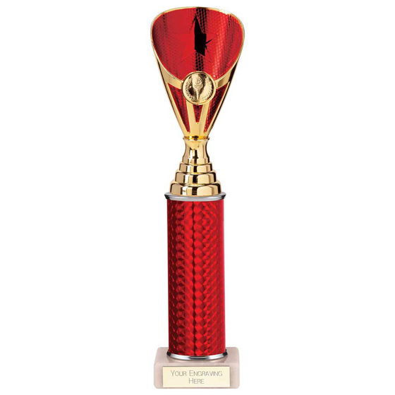 Picture of Rising Stars Plastic Trophy Red 305mm