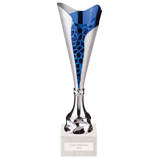 Picture of Utopia Classic Cup Silver & Blue 365mm