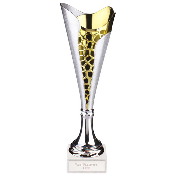 Picture of Utopia Classic Cup Silver & Gold 325mm