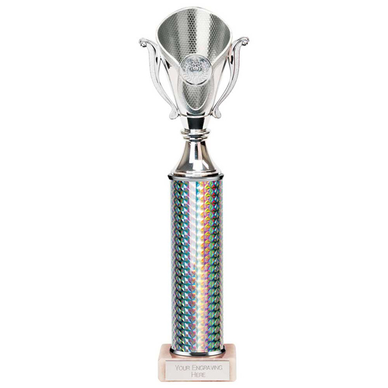 Picture of Wizard Plastic Trophy Silver 340mm