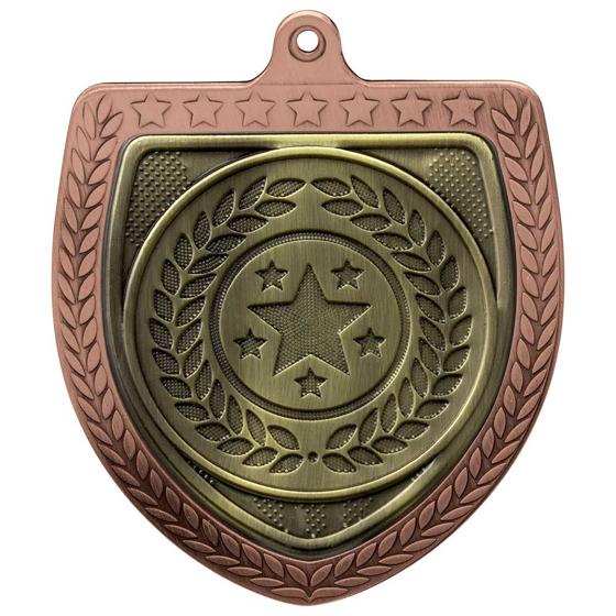 Picture of Cobra Multi-sport Shield Medal Bronze 75mm