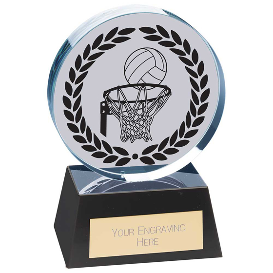 Picture of Emperor Netball Crystal Award 125mm