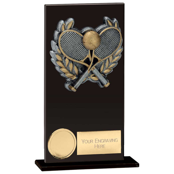 Picture of Euphoria Hero Tennis Glass Award Jet Black 160mm