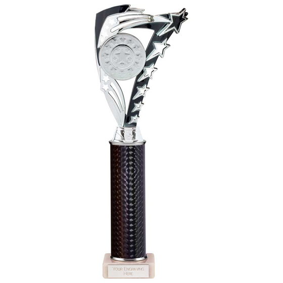 Picture of Frenzy Multisport Tube Trophy Silver & Black 340mm