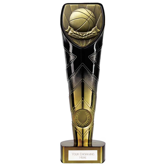 Picture of Fusion Cobra Basketball Award Black & Gold 225mm