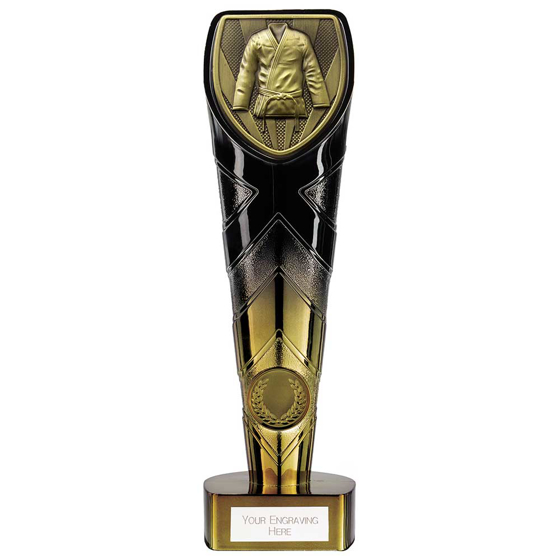 Picture of Fusion Cobra Martial Arts Award Black & Gold 225mm