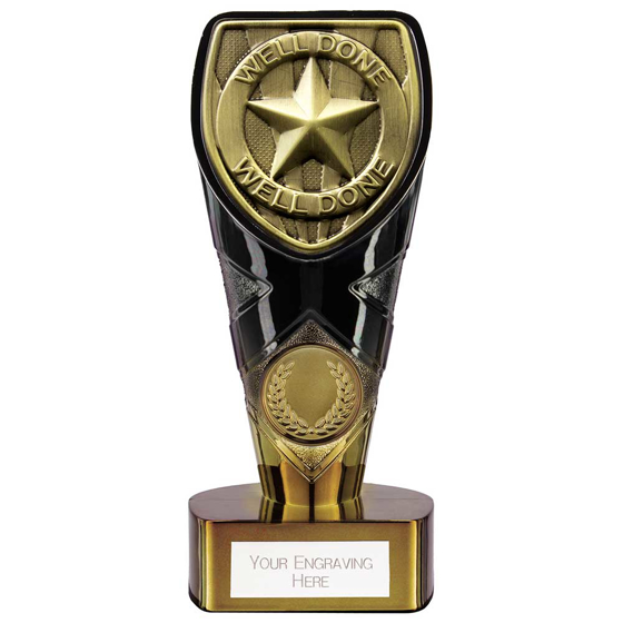 Picture of Fusion Cobra Well Done Award Black & Gold 150mm