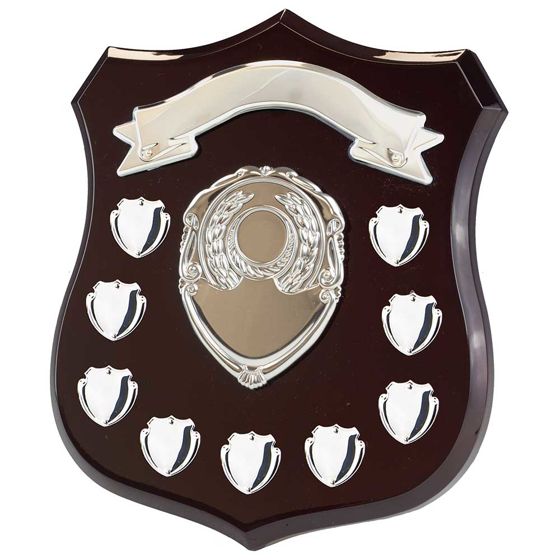 Picture of Illustrious Annual Shield Rosewood 9yr 250mm