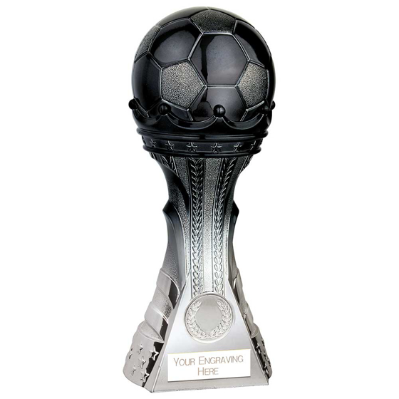 Picture of King Football Heavyweight Award Black to Platinum 190mm